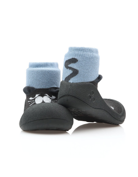 pierwsze buty dla dziecka do nauki chodzenia do żłobka do przedszkola Attipas Pet Charcoal