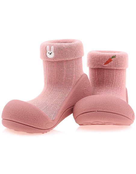 Attipas buciki dziewczęce różowe elastyczne lekkie przewiewne
