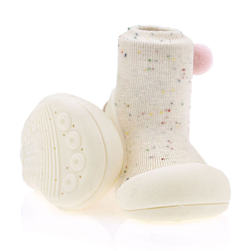 pierwsze buty na pierwsze kroki dziewczęce dla dziewczynek Shooting Star Cream