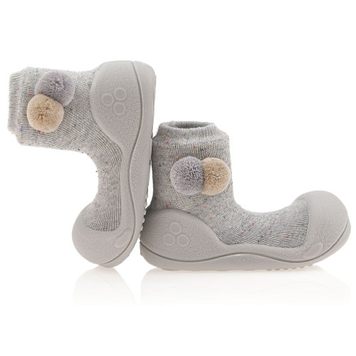 pierwsze buty do nauki chodzenia dla chłopców dla dziewczynek Shooting Star Gray
