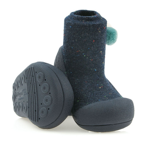 pierwsze buty dla dziewczynki dla chłopca elastyczne lekkie Shooting Star Navy