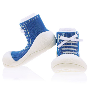 Buciki niemowlęce trampki Attipas Sneakers Blue
