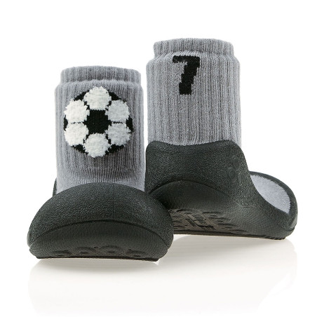 pierwsze buty dla chłopca do nauki chodzenia elastyczne lekkie Sports Gray
