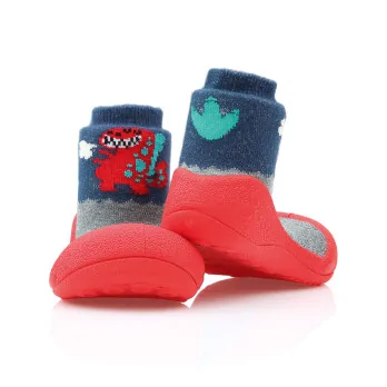 pierwsze buty dla dziecka Attipas Dinosaur Red