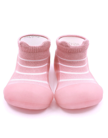 Attipas buciki dla dziewczynki Bamboo See Through Bear Pink