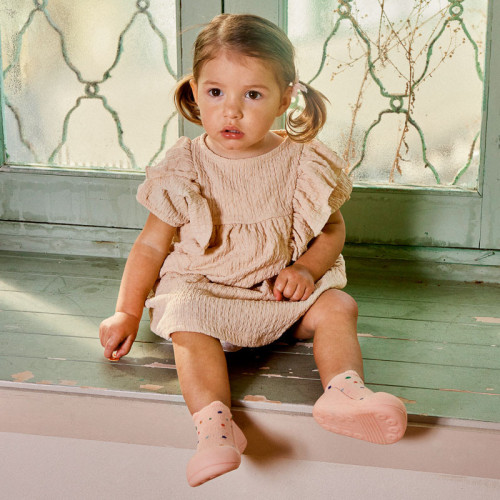 Attipas Buciki dla dziewczynki Bamboo Pop Peach