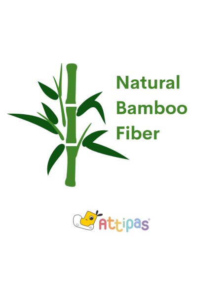 Attipas Bamboo See Through Bear Blue