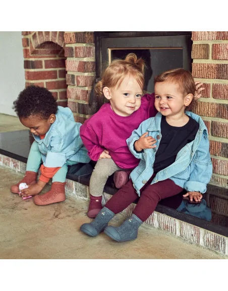 ATTIPAS buciki dla dzieci Basic Charcoal
