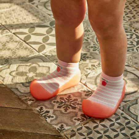 Buty Barefoot Na Lato Attipas Crab Peach