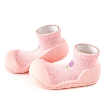 Attipas Tulip Pink - buty barefoot z bambusową skarpetką