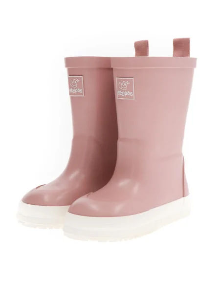 Attipas Kalosze Dziecięce Barefoot Rain Boots Pink