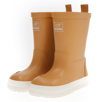 Attipas Kalosze Dziecięce Barefoot Rain Boots Mustard