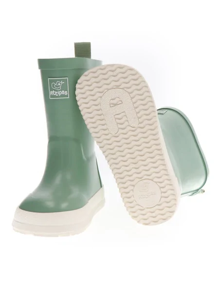 Attipas Kalosze Dziecięce Barefoot RainBoots Mint