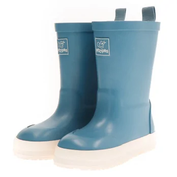 Kalosze Dziecięce Barefoot Attipas Rain Boots Blue