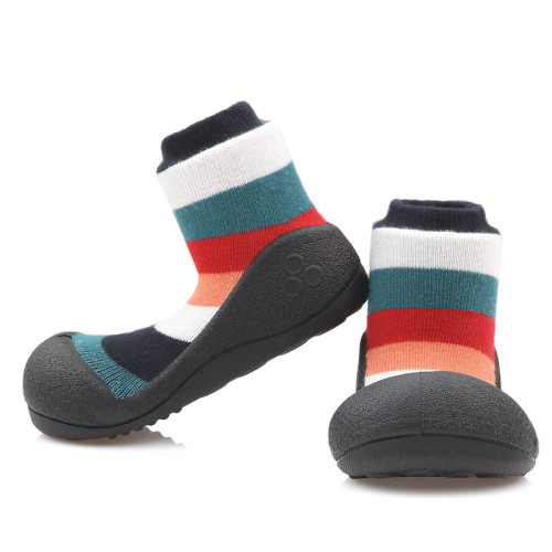 Attipas Buciki Dla Dzieci Rainbow Black