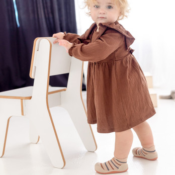 Buciki dla dzieci Attipas Sloth Beige 2