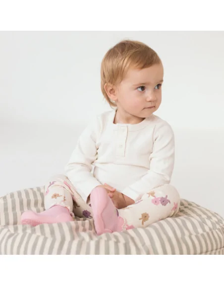 Attipas Tulip Pink - buty barefoot z bambusową skarpetką