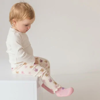 Attipas Tulip Pink - buty barefoot z bambusową skarpetką