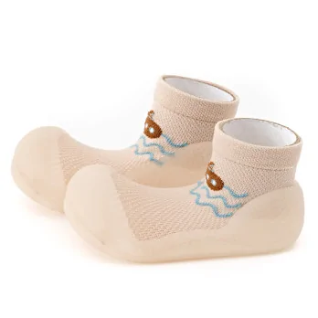 Buciki dla dzieci ATTIPAS SUBMARINE BEIGE (Aqua-X)