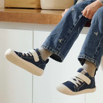 ATTIPAS DENIM SKIN SHOES DEEP BLUE