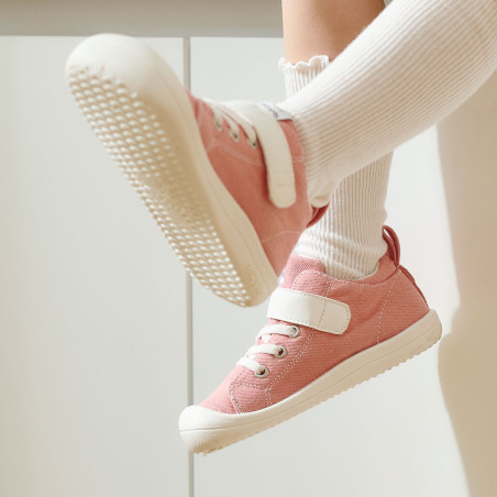 Attipas Denim Skin Shoes Pink
