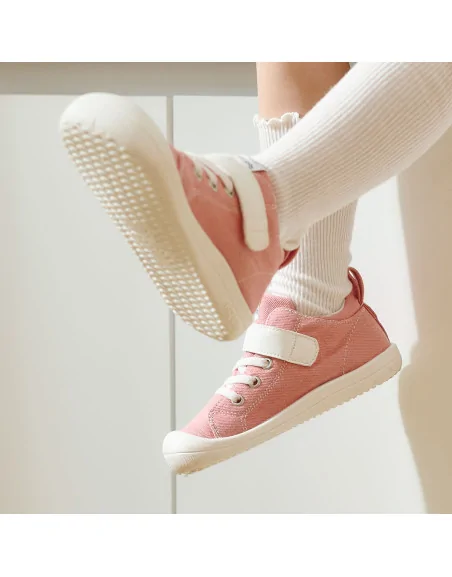 Attipas Denim Skin Shoes Pink