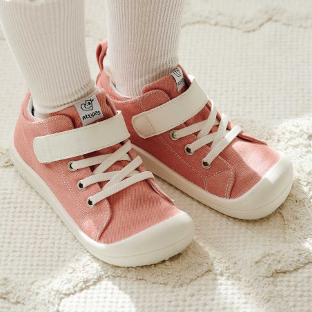 Sneakersy Dla Dziewczynki Attipas Denim Skin Shoes Pink