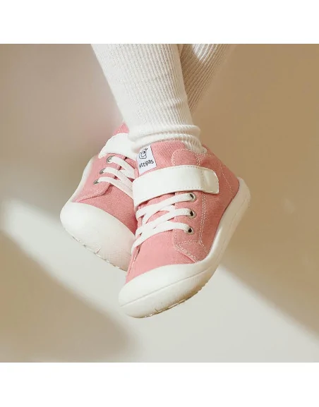 Attipas Denim Skin Shoes Pink