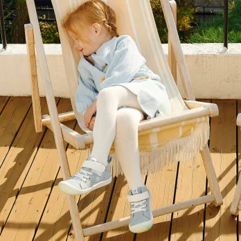 Półbuty dla dzieci Attipas Denim Skin Shoes-Light Blue