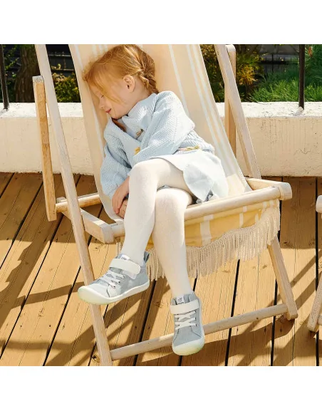 Półbuty dla dzieci Attipas Denim Skin Shoes-Light Blue