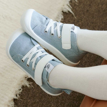 Półbuty dla dzieci Attipas Denim Skin Shoes-Light Blue 2