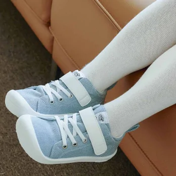 Półbuty Dla Dziewczynki Attipas Denim Skin Shoes-Light Blue