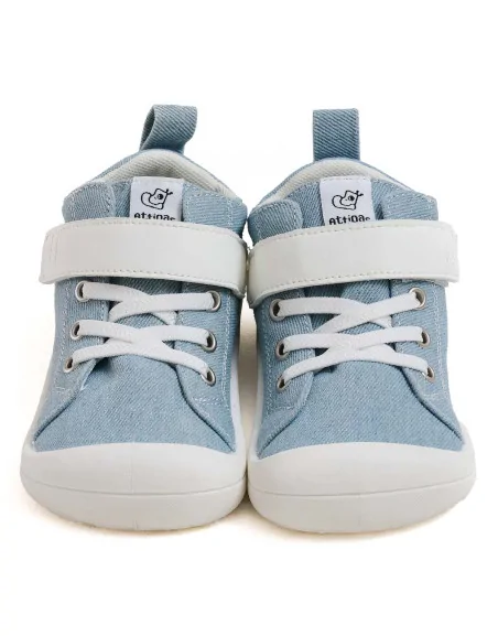 Półbuty Dla Dziewczynki Attipas Denim Skin Shoes-Light Blue