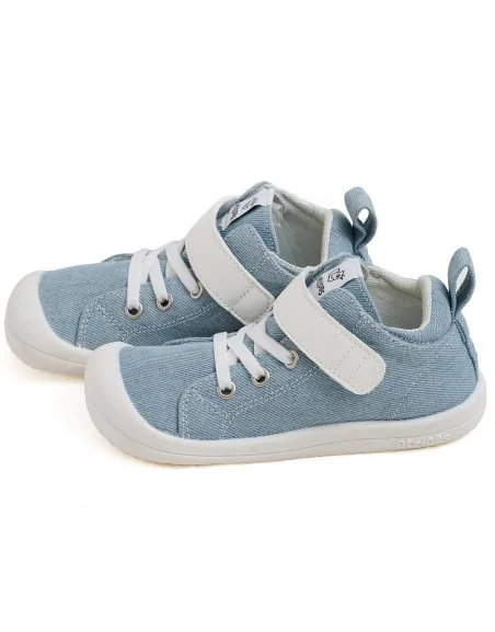 Półbuty dla dzieci Attipas Denim Skin Shoes-Light Blue