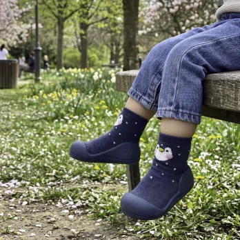 Pierwsze Buty Dla Dziecka Attipas Penguin Navy