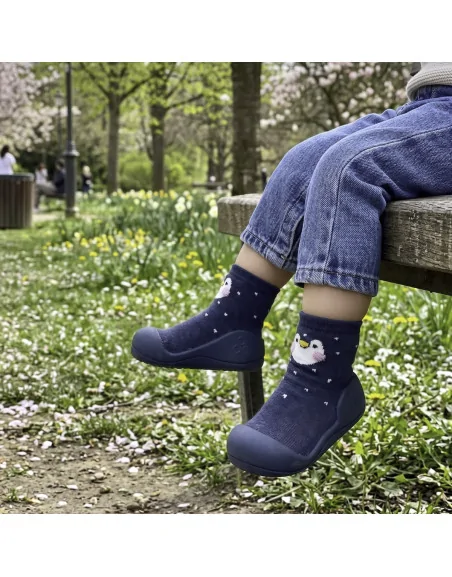 Pierwsze Buty Dla Dziecka Attipas Penguin Navy