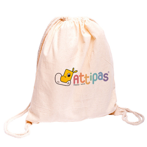 Plecakoworek Attipas Ecru 34x40 cm – worek do przedszkola