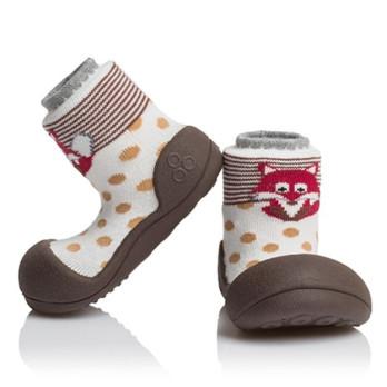 Buciki dla dziecka Attipas® Zoo Brown