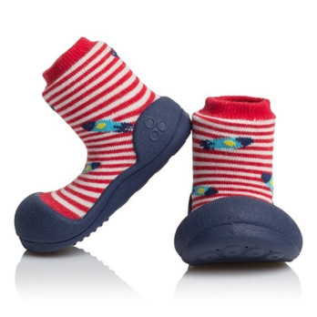pierwsze buty dla dziecka dla dziewczynki dla chłopca Ufo Red