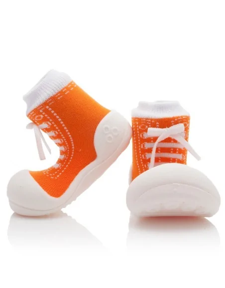 buciki niemowlęce dziecięce dziewczęce chłopięce trampki Sneakers Orange