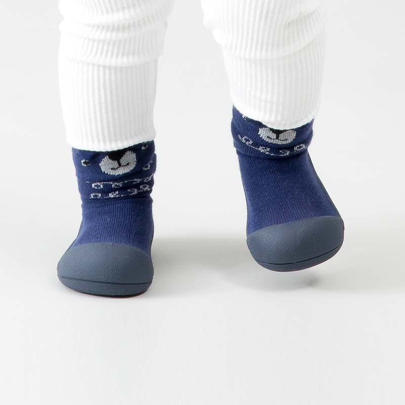 buty skarpetkowe dla malucha Attipas Bear Navy