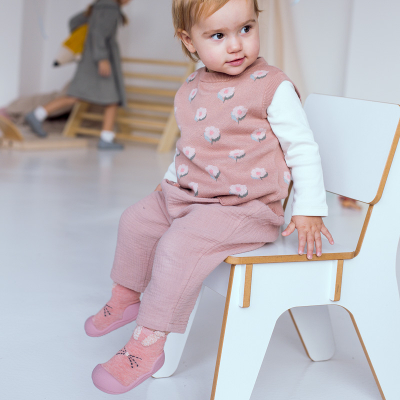 buciki dla dziewczynki Attipas Rabbit Pink