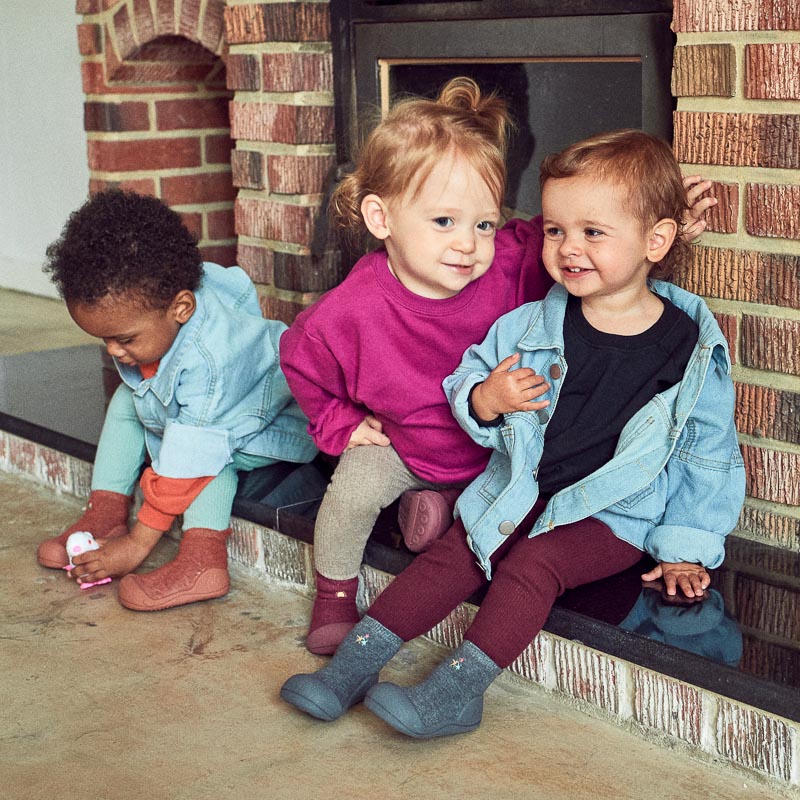 Attipas buciki dla dzieci Basic Charcoal