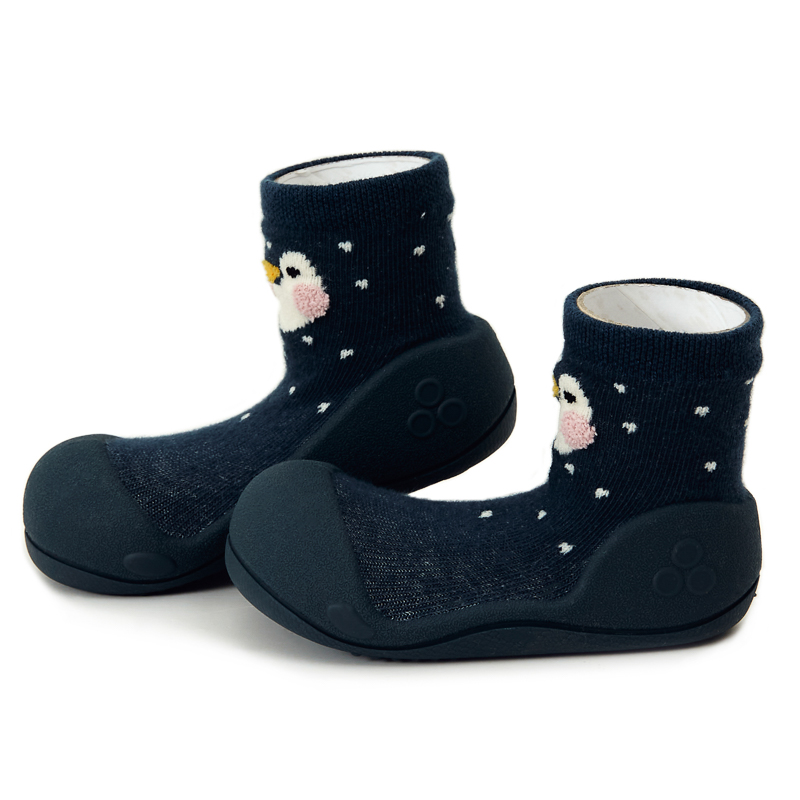 Pierwsze buty dla dziecka Attipas Penguin Navy